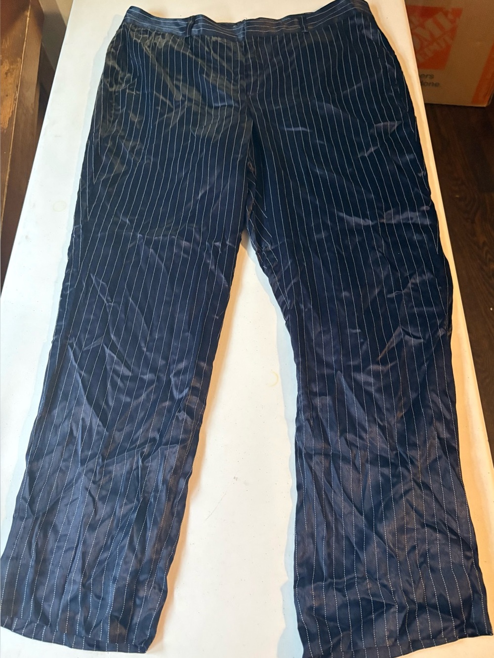 Banana Republic Avery Women’s Pinstripe Dress Pants Stretch Career Trousers